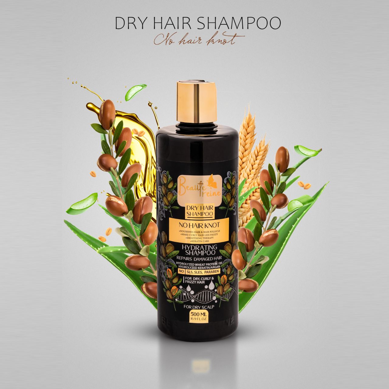 شامپو مناسب موی خشک